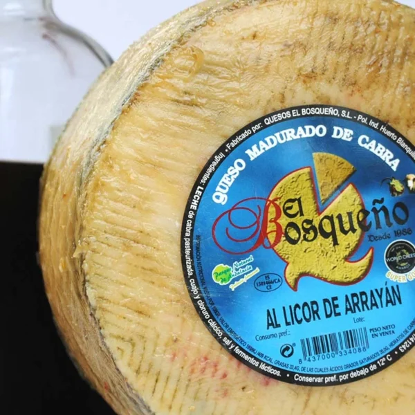 queso cabra licor arrayán