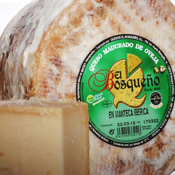 queso oveja en manteca ibérica