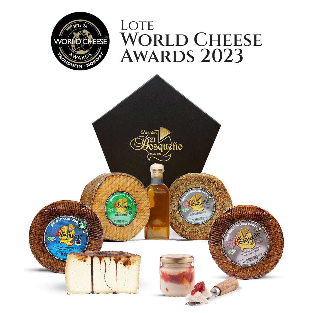 Lote World Cheese Awards 2023 Mejores Quesos El Bosqueño