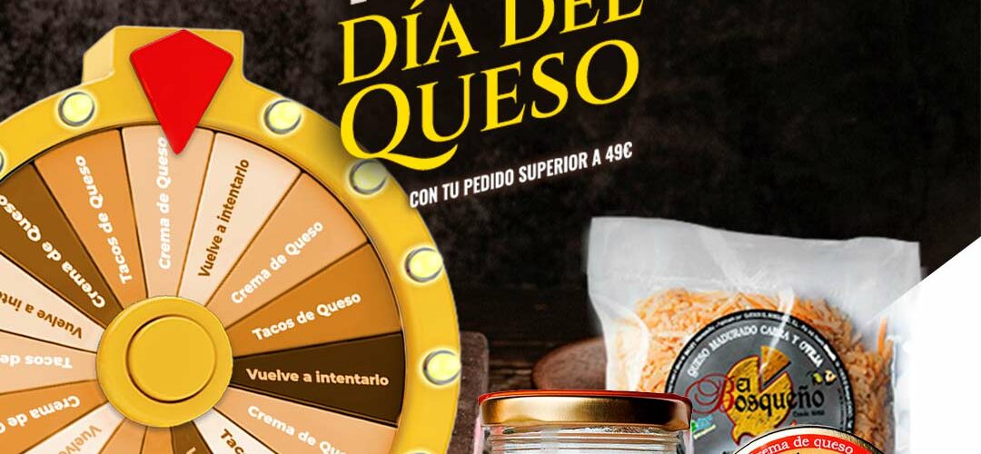 ruleta día del queso