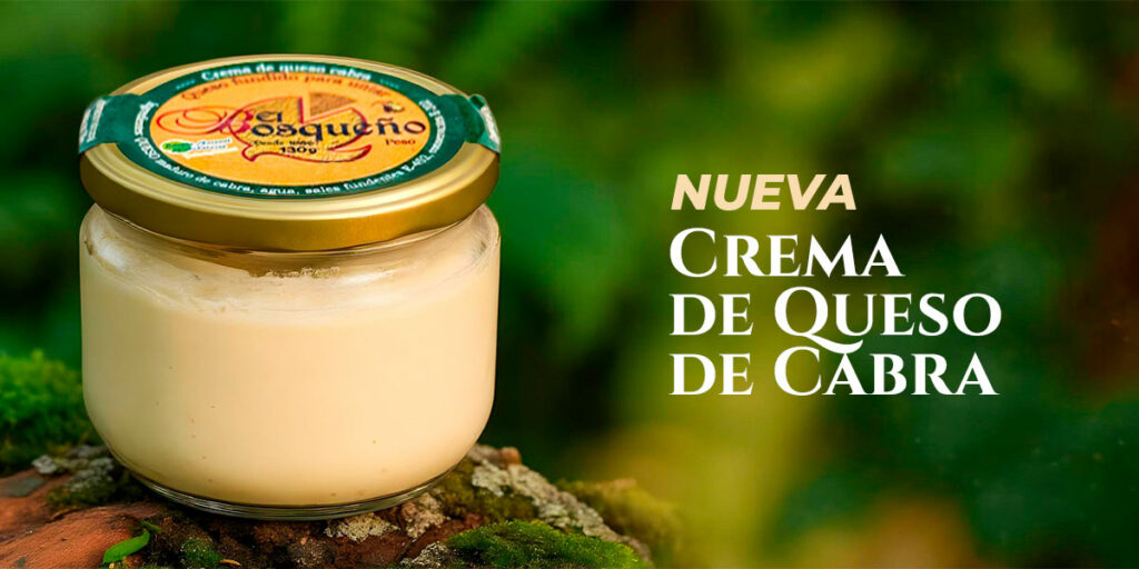 crema de queso de cabra