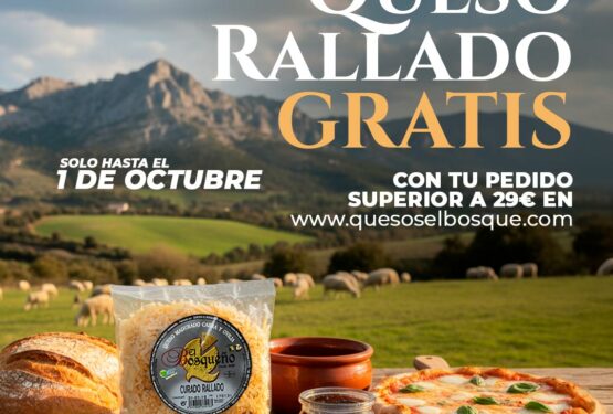 queso rallado gratis