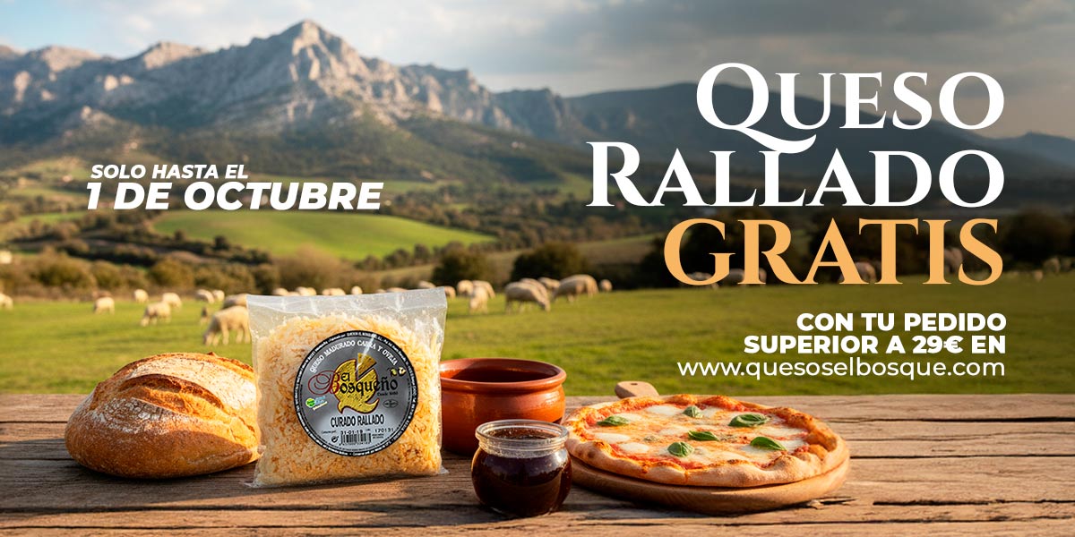 queso rallado gratis